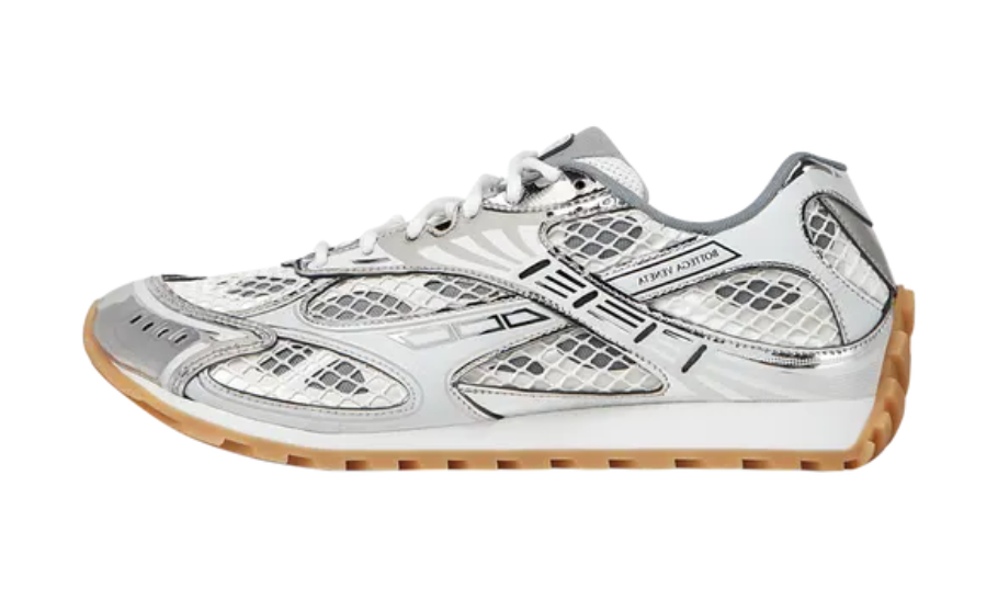 Bottega Veneta Orbit Sneaker ‘White Silver’