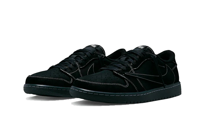 Travis Scott x Air Jordan 1 Low OG SP ‘Black Phantom’ Unfading Sneaker