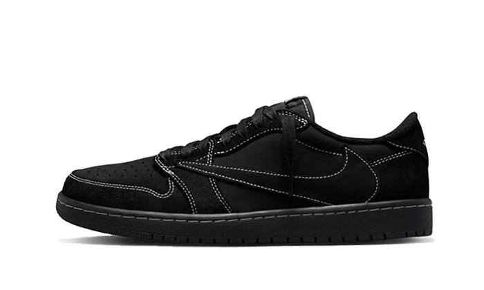 Travis Scott x Air Jordan 1 Low OG SP ‘Black Phantom’ Unfading Sneaker