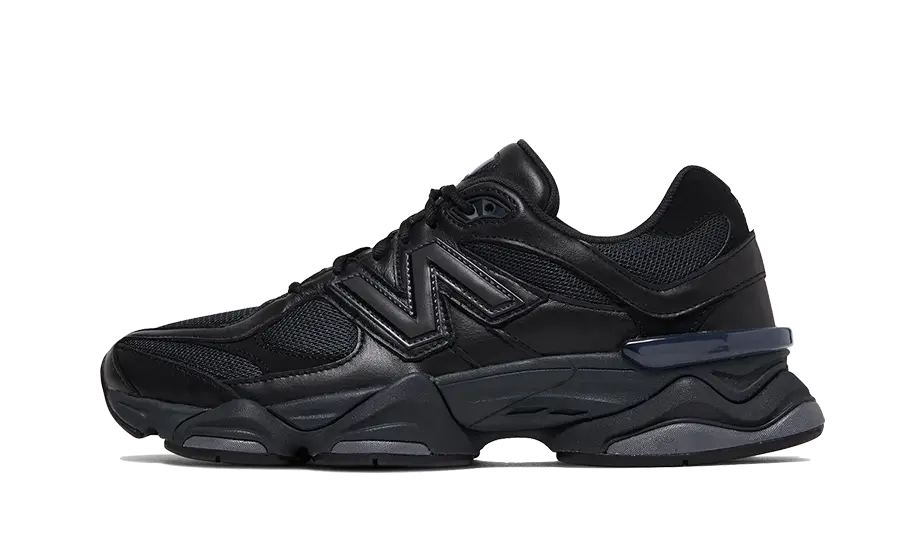 New Balance 9060 Triple Black Unfading Sneaker